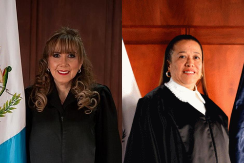 La CSJ concretó la elección de Dina Ochoa como magistrado titular y Claudia Paniagua, de suplente para la CC. (Foto: Archivo/Soy502)

