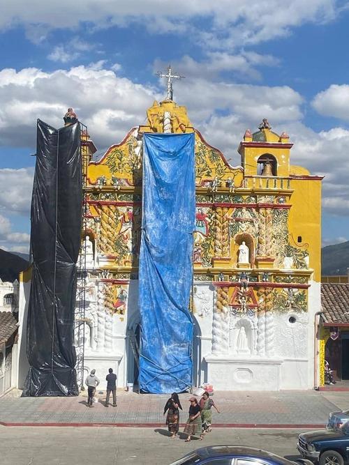Una inspecci&oacute;n t&eacute;cnica determin&oacute; que los trabajos no siguieron criterios de conservaci&oacute;n. (Foto: Mi Bello Xecul)