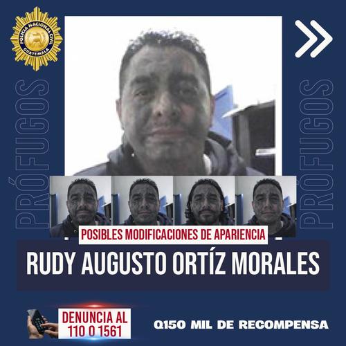 La PNC muestra a pandillero fugado con posibles cambios f&iacute;sicos. (Foto: PNC)