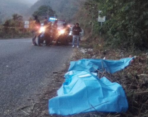 Los cuerpos se encontraban a la orilla de la carretera. (Foto: ASONBOMD)