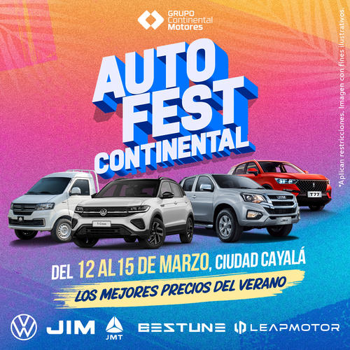 Grupo Continental Motores, Auto Fest Continental, veh&iacute;culo, nuevo, carro, Cayal&aacute;, Guatemala, Soy502