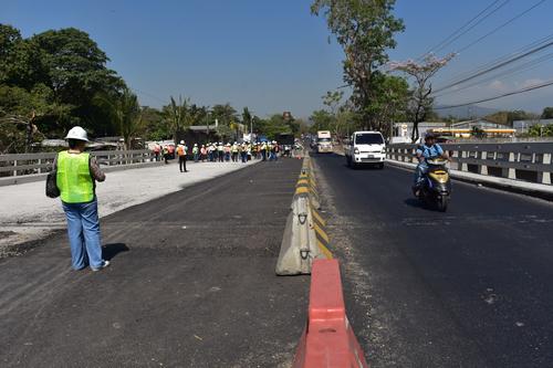 El proyecto busca modernizar uno de los corredores log&iacute;sticos m&aacute;s importantes para el comercio exterior de Guatemala. (Foto: Estuardo Paredes/Nuestro Diario)
