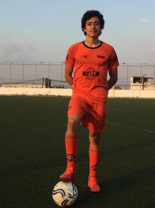 Vincent Bosque juega desde juvenil en AFF Guatemala. (Foto: Javier del Cid/Colaborador)