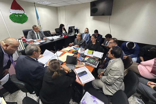 Audiencia en caso CHN. (Foto: Soy502/archivo)