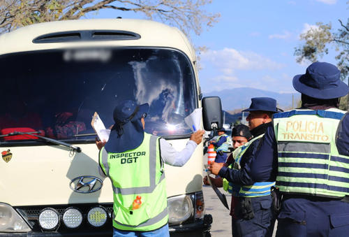 Actualmente, las sanciones solo pueden imponerse durante operativos en carretera. (Foto: DGT/Soy502)