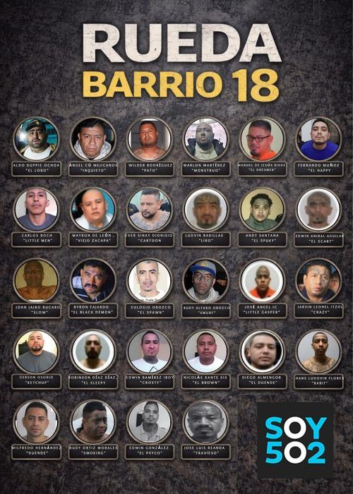 "Liro" integra la Rueda del Barrio 18. (Foto: Soy502)