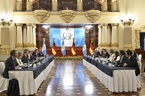 Guatemala, Alemania, visita oficial, presidente alem&aacute;n, Bernardo Ar&eacute;valo, Frank-Walter Steinmeier, oportunidades de inversi&oacute;n, econom&iacute;a, 03