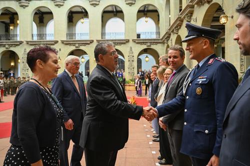 Guatemala, Alemania, visita oficial, presidente alem&aacute;n, Bernardo Ar&eacute;valo, Frank-Walter Steinmeier, oportunidades de inversi&oacute;n, econom&iacute;a, 04