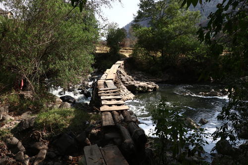 Durante la recorrido puedes observar puentes comunales. (Foto: Oswaldo Cop/Colaborador)