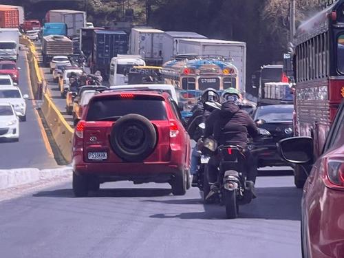 El paso qued&oacute; libre aun que podr&iacute;a estar congestionado. (Foto: PMT Villa Nueva)