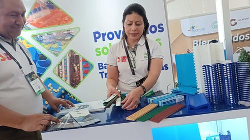 Varios proveedores tambi&eacute;n se dieron cita en el Agritrade para mostrar sus productos. (Foto: J&eacute;ssica Osorio/Soy502)