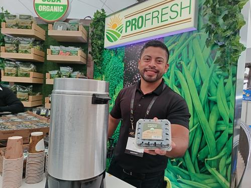 Los productos frescos guatemaltecos se posicionaron en el Agritrade 2026. (Foto: J&eacute;ssica Osorio/Soy502)