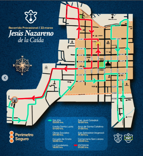 jesus de la ca&iacute;da