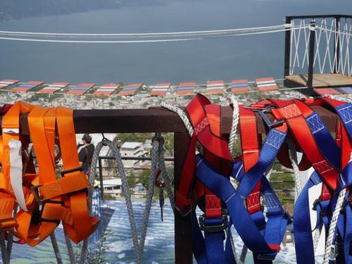 Se cuentan con arneses protectores para los visitantes. (Foto: Alfonso Gu&aacute;rquez/Colaborador)