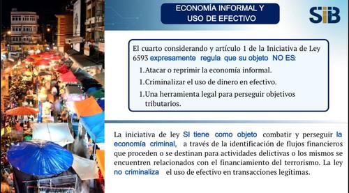 El proyecto no pretende criminalizar el uso de efectivo ni la econom&iacute;a informal. (Imagen: SIB)