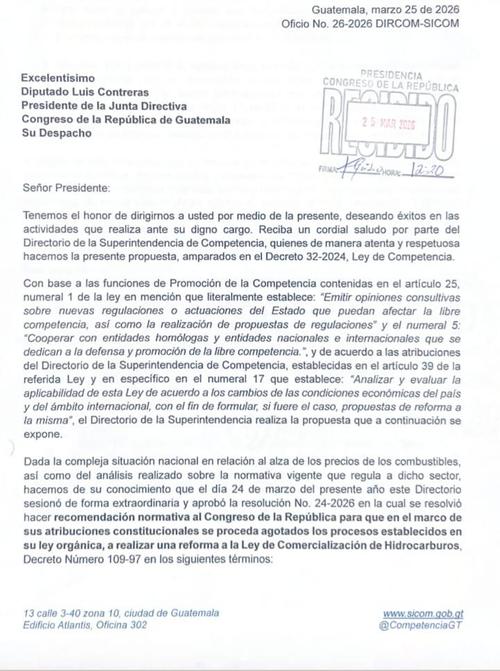 Con la reforma, las multas podr&iacute;an superar los Q20 millones. (Imagen: SICOM)