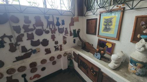 Todo lo relacionado a los gatos ha sido coleccionado aqu&iacute;. (Foto: Pablo Miguel/Colaborador)