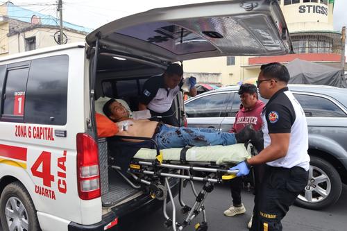 La v&iacute;ctima fue identificada como Mario Geovany Guzman Guzman. (Foto: Bomberos Voluntarios)