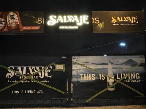 Seg&uacute;n autoridades operaban sin licencia de uso de suelo. (Foto: Alcald&iacute;a Auxiliar zona 17)