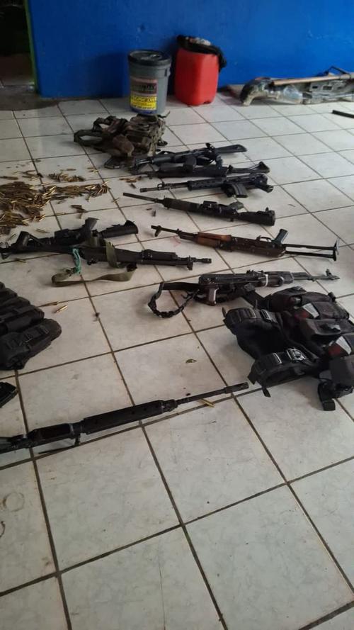 En el operativo capturaron a dos personas. (Foto: MinGob)