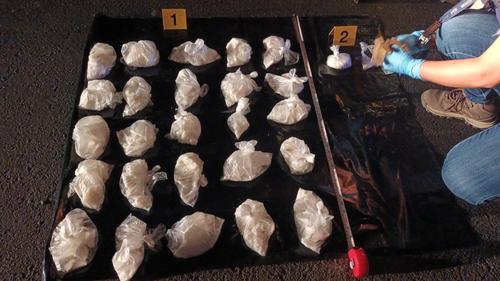 La droga fue embalada. (Foto: Rudy L&oacute;pez/Nuestro Diario)
