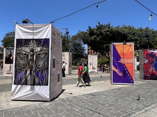 La exposici&oacute;n &ldquo;Semana Mayor: Tradiciones Guatemaltecas&rdquo; ya est&aacute; abierta en la Plaza de la Constituci&oacute;n. (Foto: Sandra Sebasti&aacute;n/Colaboradora)