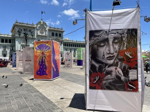 La muestra re&uacute;ne el trabajo de 15 artistas guatemaltecos en el marco de la Semana Mayor 2026. (Foto: Sandra Sebasti&aacute;n/Colaboradora)