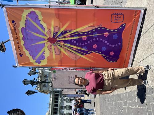 Eunice de Le&oacute;n es otra de las artistas que participa en la actividad. (Foto: Sandra Sebasti&aacute;n/Colaboradora)