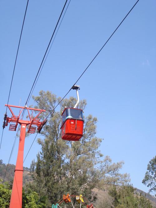 El telef&eacute;rico contaba con 13 torres a lo largo de su recorrido. (Foto: Redes sociales)