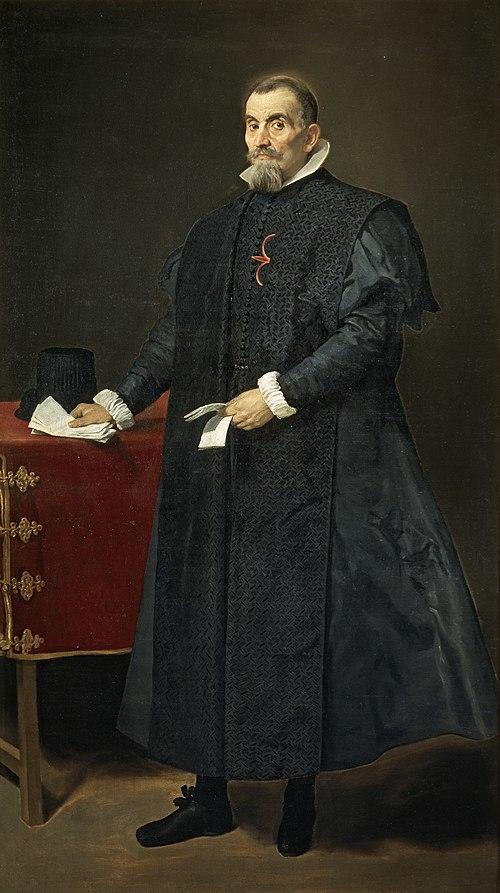 Retrato de don Diego del Corral y Arellano, oidor del Consejo de Castilla. Pintura de Diego Vel&aacute;zquez. (Foto: Wikimedia Commons)