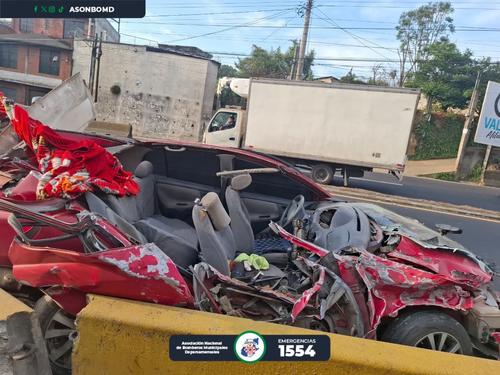 (Foto: Bomberos Municipales Departamentales)