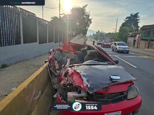 (Foto: Bomberos Municipales Departamentales)
