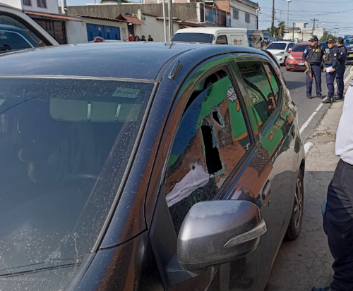 Los reportes de la PNC indican que el veh&iacute;culo termin&oacute; impactado dos veces. (Foto: CVB)