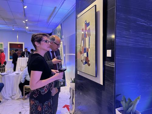 La exposici&oacute;n re&uacute;ne arte, planos arquitect&oacute;nicos y fotograf&iacute;as hist&oacute;ricas del Centro C&iacute;vico de la capital. (Foto: Sandra Sebasti&aacute;n/Colaboradora)