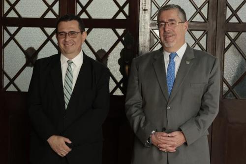 El presidente Bernardo Ar&eacute;valo eligi&oacute; a Gabriel Estuardo Garc&iacute;a Luna como el nuevo fiscal general y jefe del Ministerio P&uacute;blico. (Foto: SCSP / Soy502)