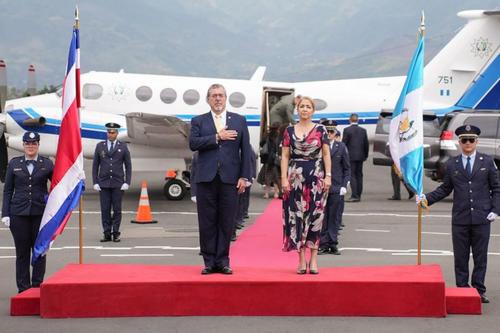 Bernardo Ar&eacute;valo, Rey Felipe VI, reuni&oacute;n bilateral, Espa&ntilde;a, Guatemala, 02
