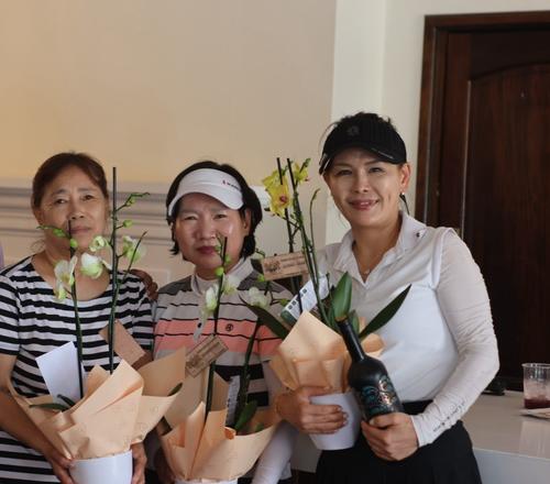 Lorena Park, Melina Jin, y Bunny Kim, ocuparon las segundas posiciones del certamen que se celebr&oacute; en Alta Vista. (Foto: Alta Vista)