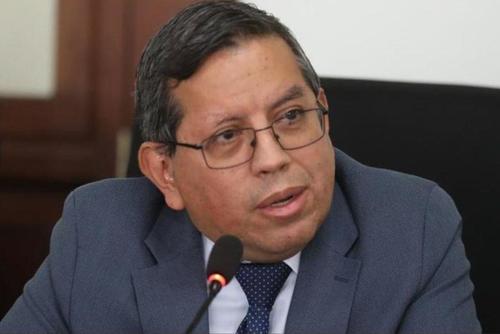 Marco Livio D&iacute;az, exjefe de la SAT, tiene una orden de captura vigente. (Foto: Archivo / Soy502)