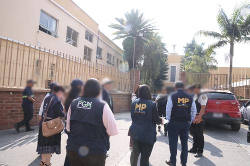 Los operativos son realizados tras recibir denuncias de amenazas en centros educativos por un "reto" denominado "ma&ntilde;ana tiroteo". (Foto: MP)