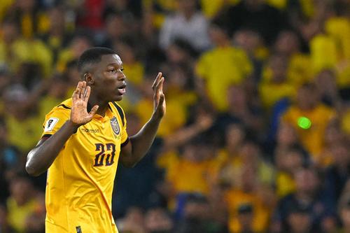 "Hola Ecuador, quiero darle las gracias a Dios", dijo Caicedo.
