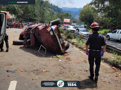 (Foto: Bomberos Municipales Departamentales)