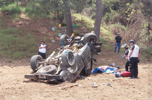 El piloto perdi&oacute; el control y falleci&oacute; tras caer en una hondonada de Chimaltenango. (Foto: Redes Sociales)