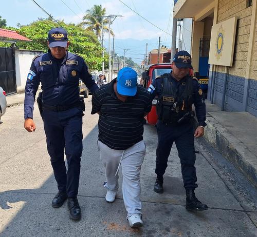 El detenido es Selvin "N", alias "Capu". (Foto: PNC)