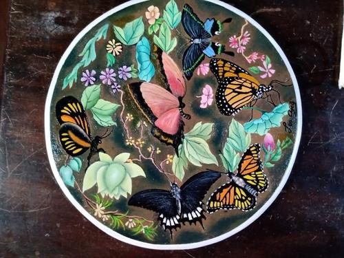 La naturaleza tambi&eacute;n inspira sus pinturas. (Foto: Rudy L&oacute;pez/Colaborador)