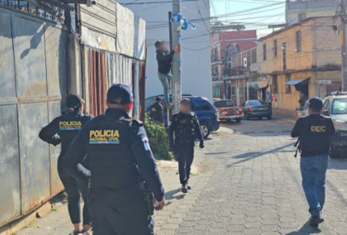 Durante las &uacute;ltimas semanas se han localizado este tipo de c&aacute;maras en distintos puntos de la ciudad, todas con el mismo objetivo y manejadas por las estructuras criminales. (Foto: PNC)