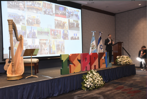 El embajador Alon Lavi record&oacute; la diversidad de proyectos que se han llevado a cabo en Guatemala por parte del Estado de Israel.  (Foto: &Eacute;dgar Poc&oacute;n/Colaboraci&oacute;n)