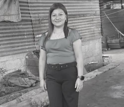 Karla Eugenia Vega viajaba como acompa&ntilde;ante en la motocicleta. (Rudy L&oacute;pez/colaborador)
