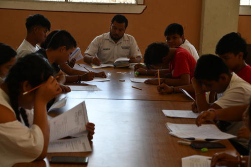 El &aacute;rea ofrece espacio para los trabajos de investigaci&oacute;n. (Foto: Club Rotario Coatepeque)