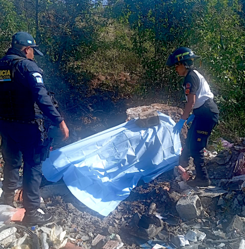 El cuerpo fue localizado en el sector de la finca la Pomera camino a la aldea el Durazno. (Foto: Jorge Sent&eacute;/Colaborador)