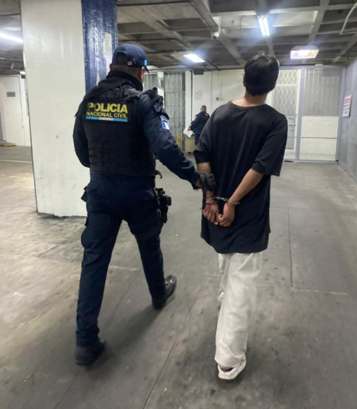 El joven fue puesto a disposici&oacute;n de la ley. (Foto: PNC)